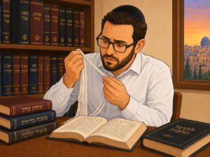 Tallis Katan & Chassidic Minhag – Over or Under?